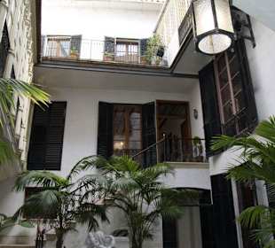 Eingang eines Teils des Museums 