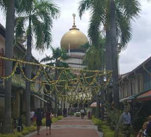 Blick auf die Sultansmoschee