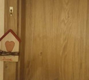 Eingang zur Toilette