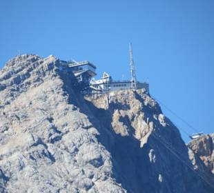 Blick zur Zugspitze