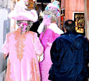 Kostüme-Masken-Show Venedig 2011