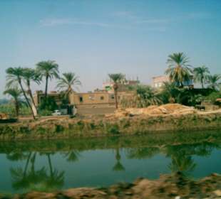 Auf der Fahrt nach Luxor