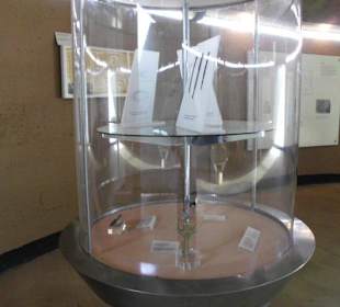 Susstellungsstücke im Museum