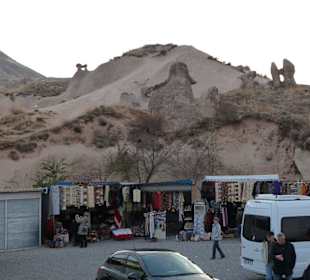 Auch hier gibt es Verkaufsstände