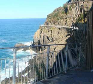 Der Liebesweg am Meer entlang