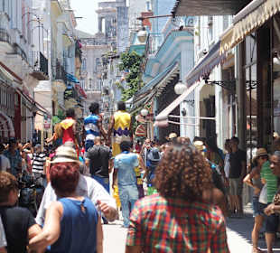 Straßenbild von Havana