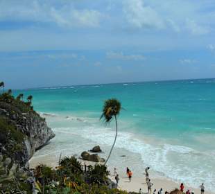 Blick auf das Meer Anlage Tulum