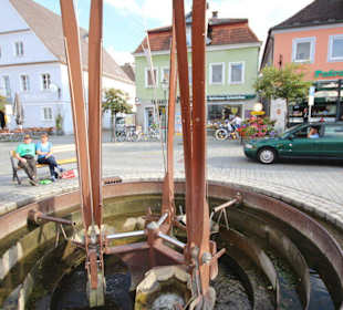 Brunnen auf dem Marktplatz
