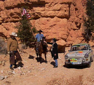 Trabi im Canyon