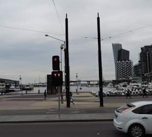 Mit  der City CircleTram in Melbourne unterwegs