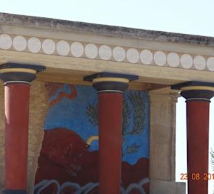 Berühmtes Bild in Knossos