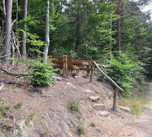 Auf dem Weg zur Landauer Hütte