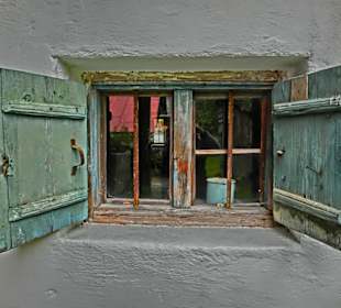 Blick durchs Fenster