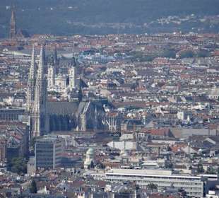 Blick aud den Stephansdom