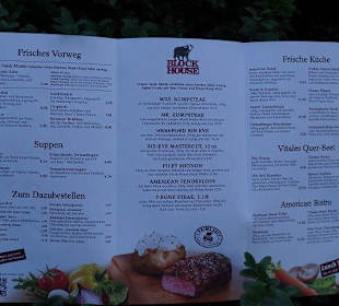 Die Speisekarte