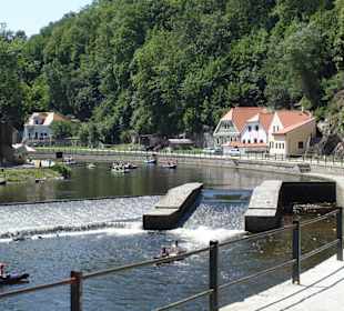 Stauwehr von Krumlov