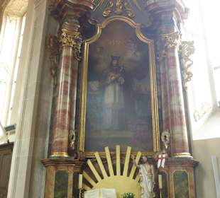 Die Kirche St. Andreas in Schnackenwerth