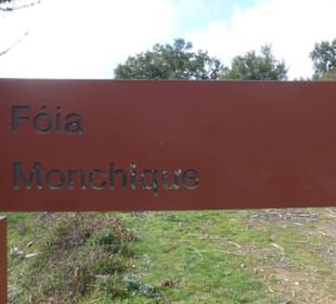 Wanderschild in der Serra de Monchique
