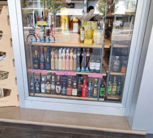 Auswahl an Spirituosen 