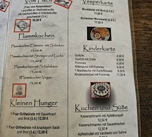 Speisekarte 10/2025
