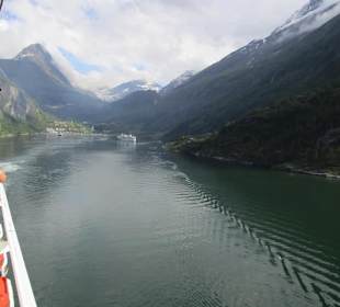 Impressionen im Geirangerfjord