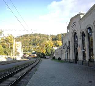 Sicht vom Geleise aus