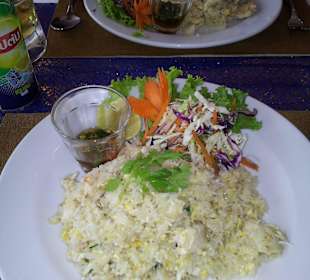 Fried rice with chicken