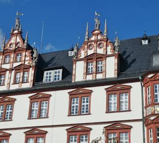 Das Stadthaus am Marktplatz von Coburg