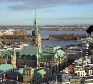 Blick vom Turm der St. Nikolai-Kirche
