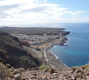 Blick hinunter auf Palm Mar