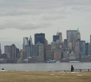 Die Skyline von Manhattan