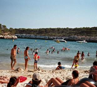 Strand Cala Mondrago Bucht