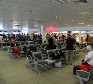 Wartezone am Gate