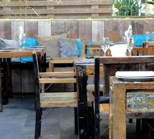 Impressionen vom Terrassenambiente des "Ginger"