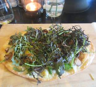 Flammkuchen als Vorspeise