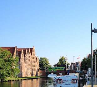 Salzspeicher Lübeck an der Obertrave
