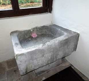 In der Küche des Wasserschlosses Mitwitz