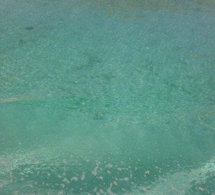 Kristallklares Wasser