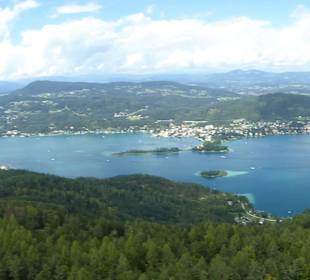Wörthersee vom Pyramidenkogel-Turm