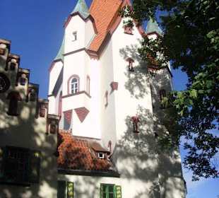 Hier ein Teil des echten Schloss Kaltenberg