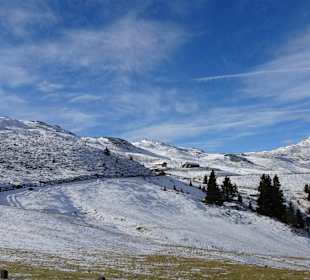 Skigebiet Ratschings-Jaufen im Oktobers