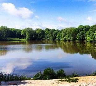 Wasserhindernis mit Sandstrand