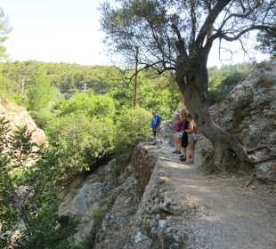 Wanderung  in schöner Landschaft