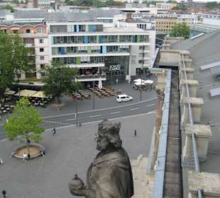 Ausblick von der Quadriga-Plattform