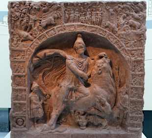 Grabstein für einen hohen Offizier