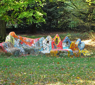 Impressionen vom Rundgang durch den Bürgerpark