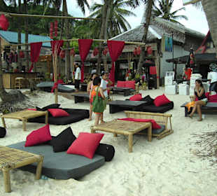 Vorbereitungen für die Abendgäste