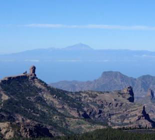 Fernsicht auf den Roque Nublo