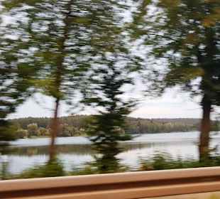 Am Brombachsee vorbei