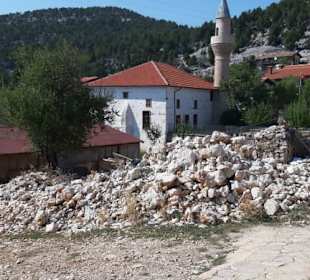 Blick auf die Moschee
